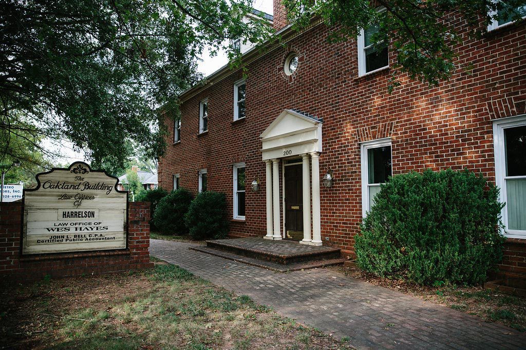 Hayes & Hayes Attorneys at Law | Rock Hill, SC | outside of Hayes and Hayes brick office building
